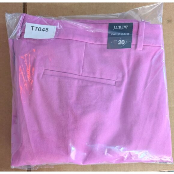 J Crew Pant Womens 20W Pink Kallie Pant - Picture 9 of 9
